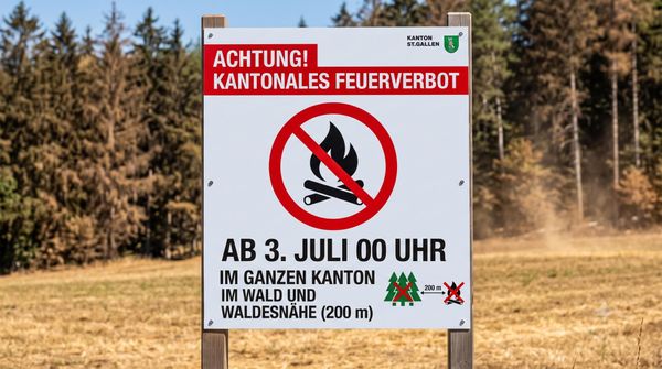 Grosse Waldbrandgefahr: Feuern im Wald verboten