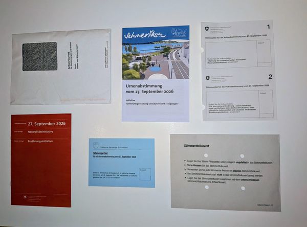 Resultate der eidgenössischen Abstimmungen vom 27. September 2026