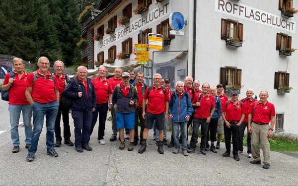 Turnerreise der Senioren in die Rofflaschlucht