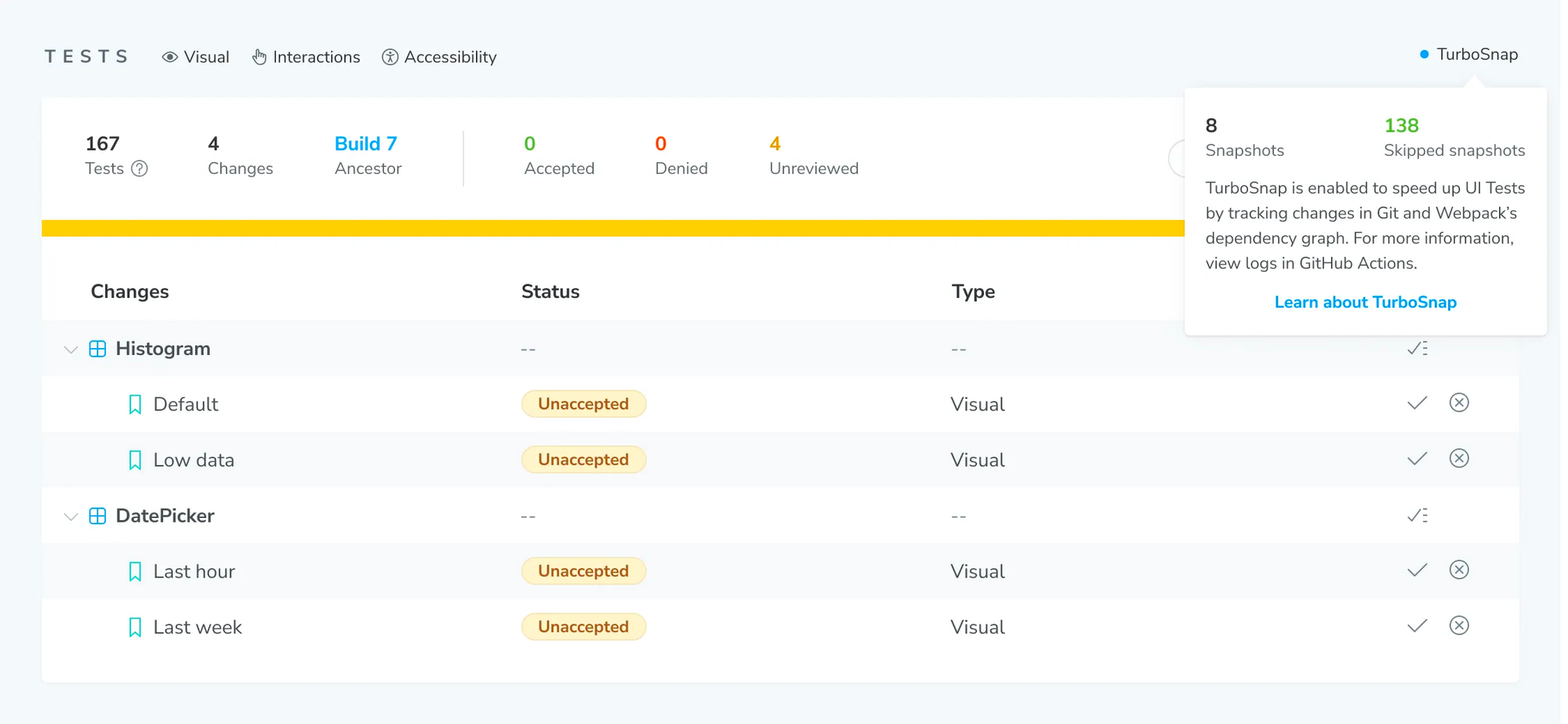 TurboSnap inside Chromatic