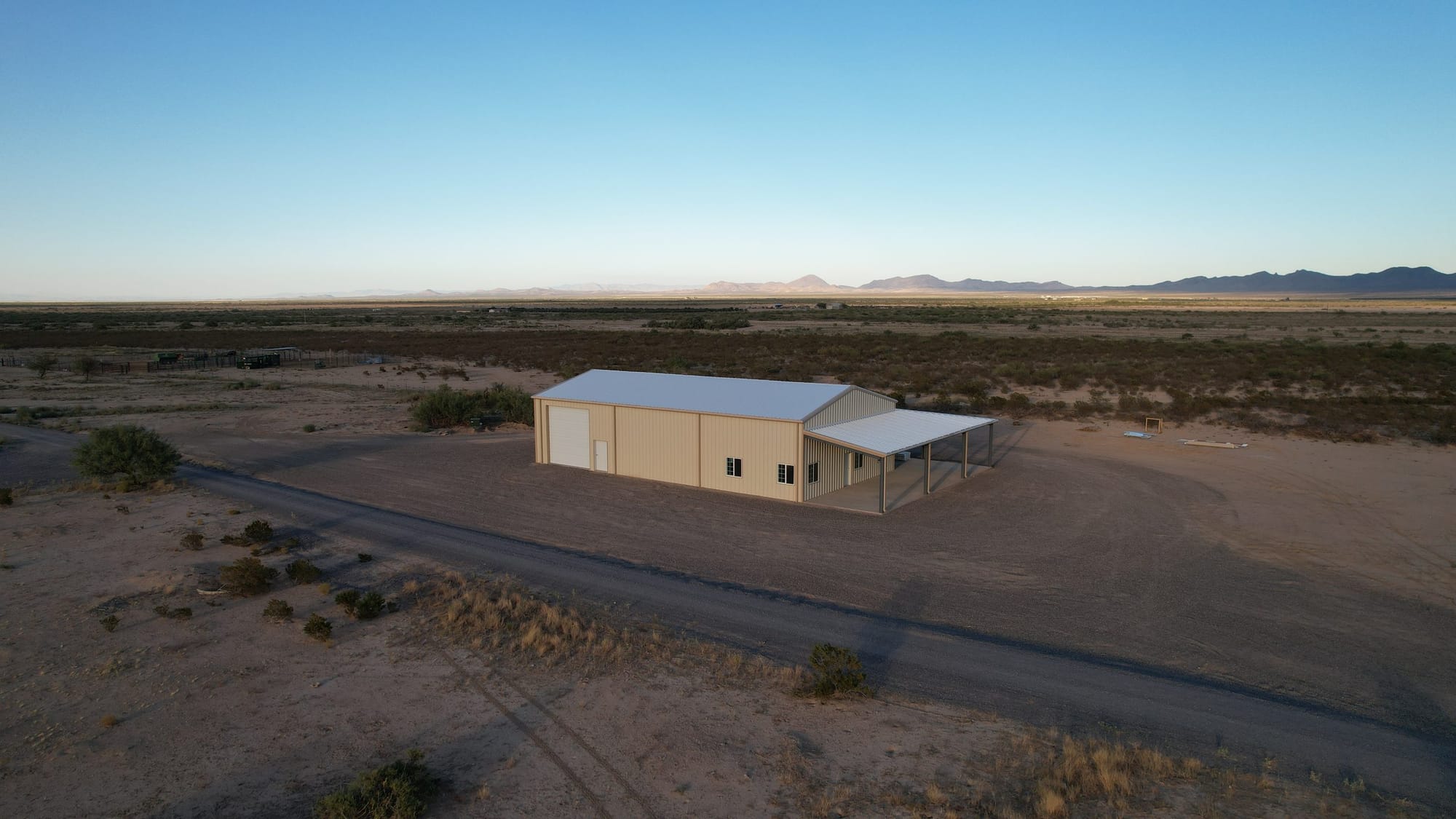 The on-site bunkhouse