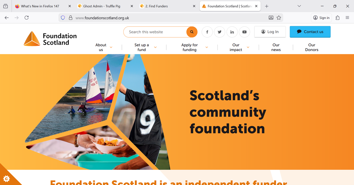 Find Funders Live Week Day 4/5 : a CIC/community group friendly source Post feature image