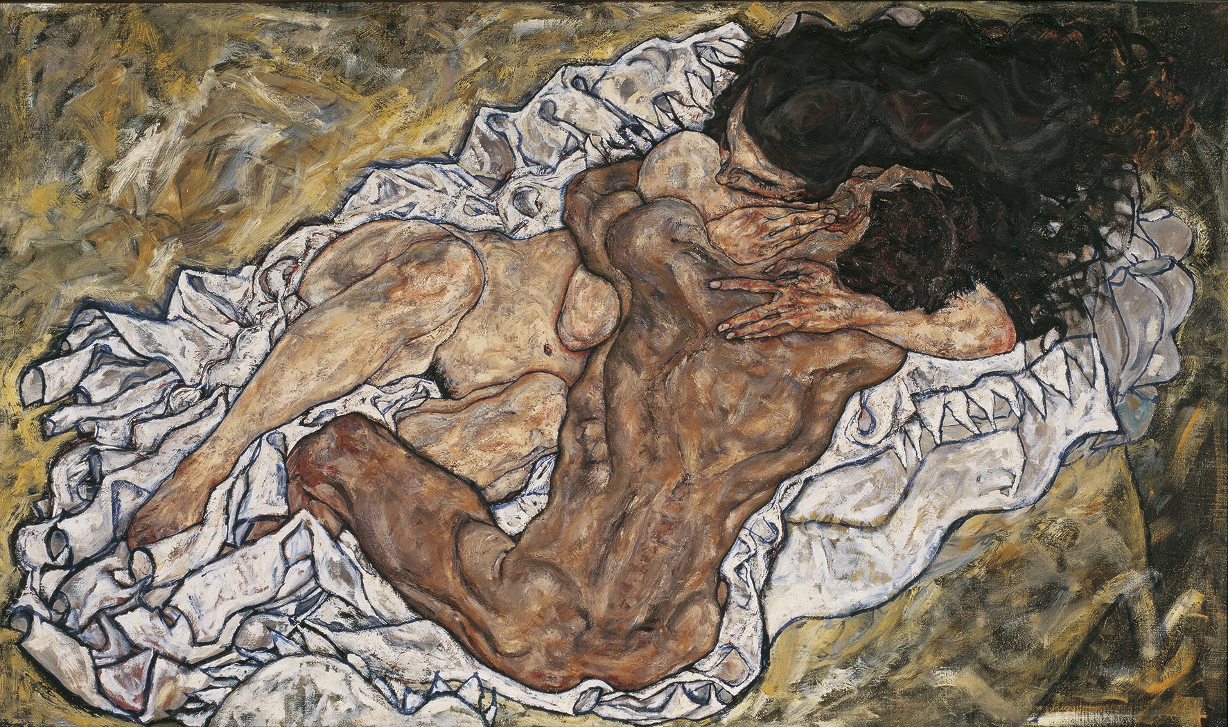 The Embrace - Egon Schiele