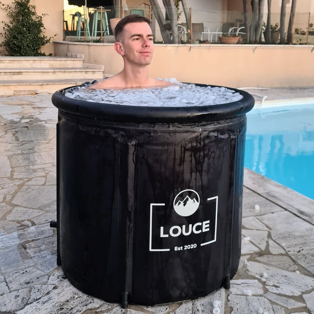louce le meilleur bain froid gonflable
