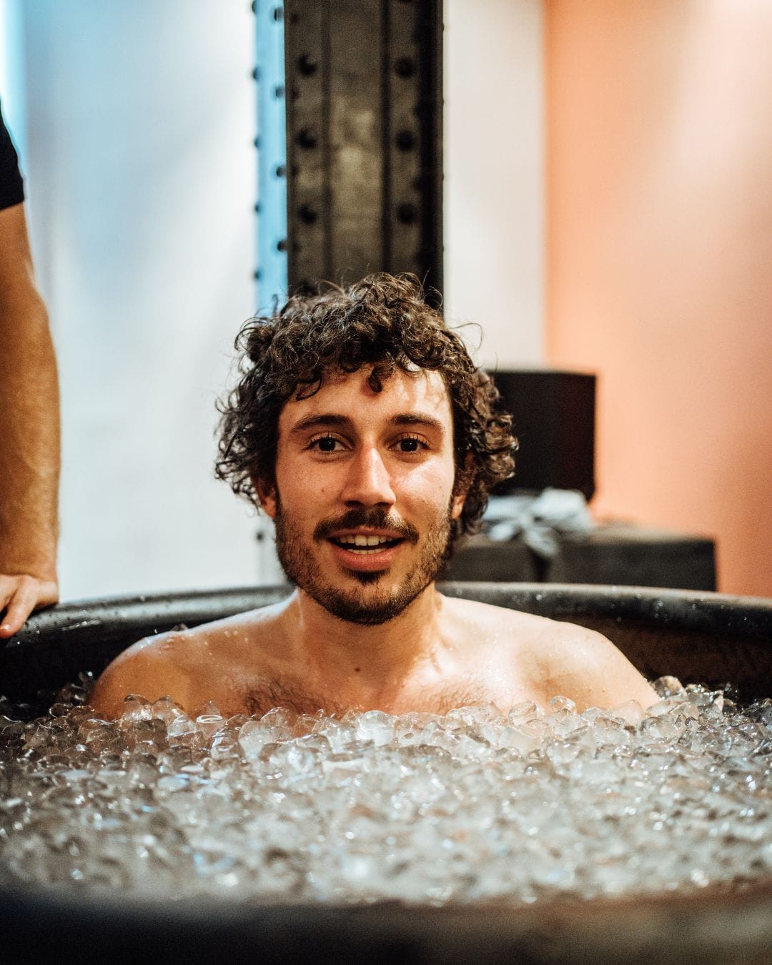 bain froid extérieur