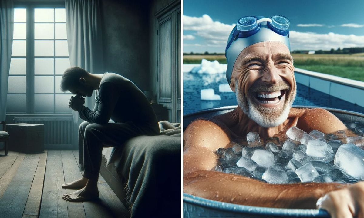 Comment utiliser les bains froids pour sortir de la dépression ?