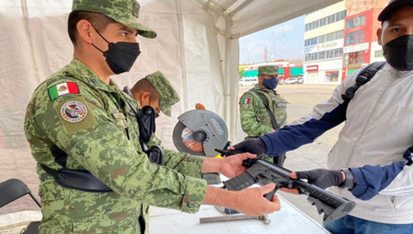 armas edomex canje