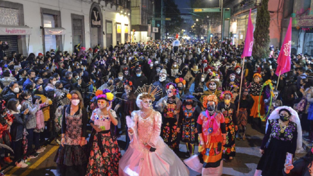 desfile catrineando toluca catrinas