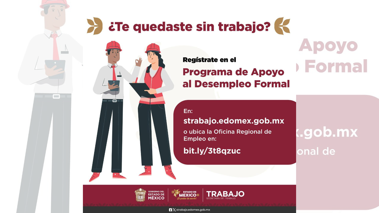 programa apoyo al desempleo formal