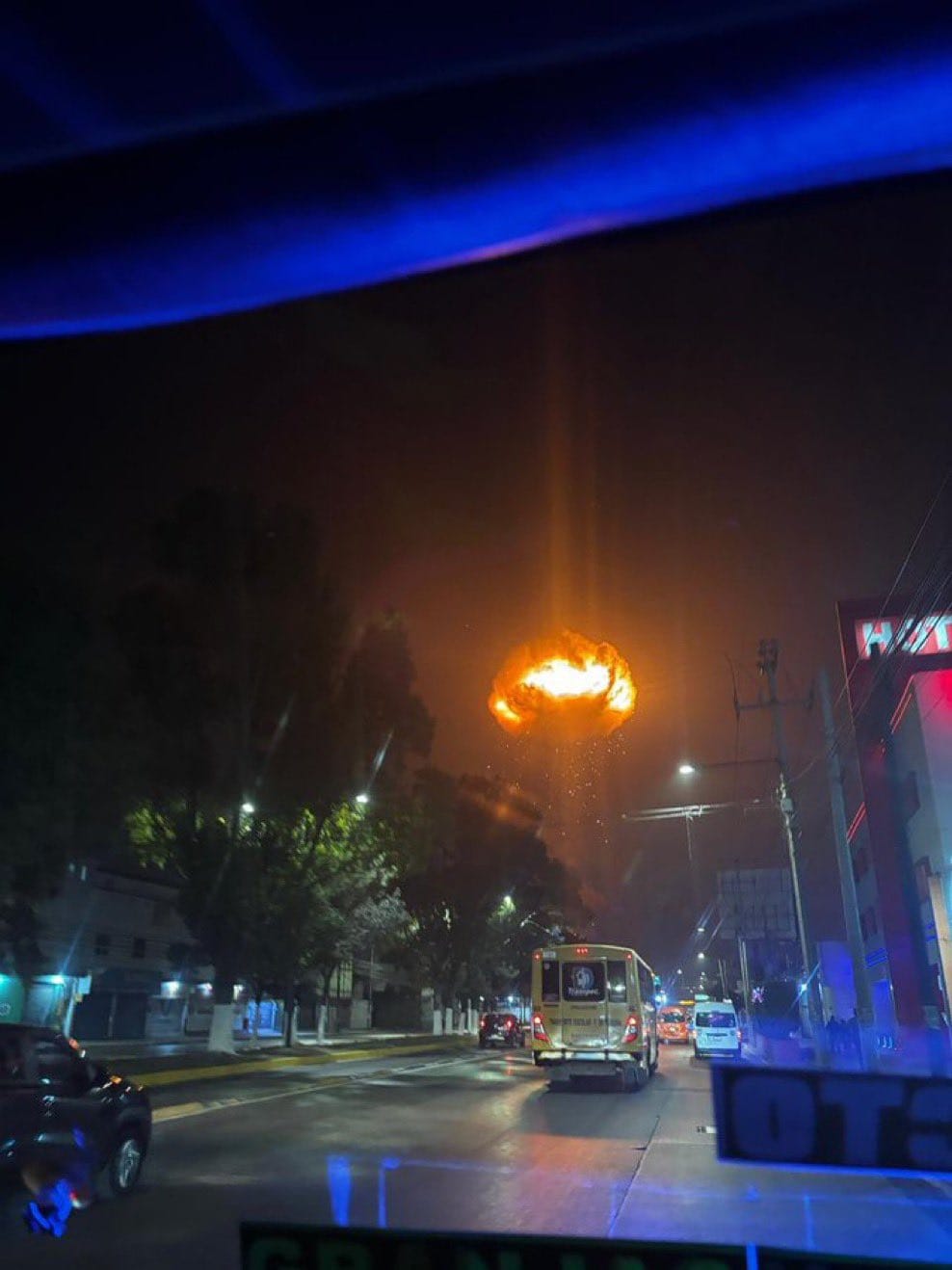 Explosión en Tultilán. 