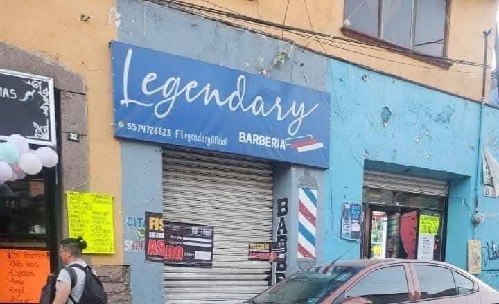 Barbería cerrada.
