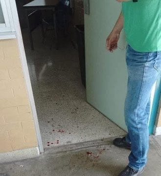 Agresión en el CCH Naucalpan. 