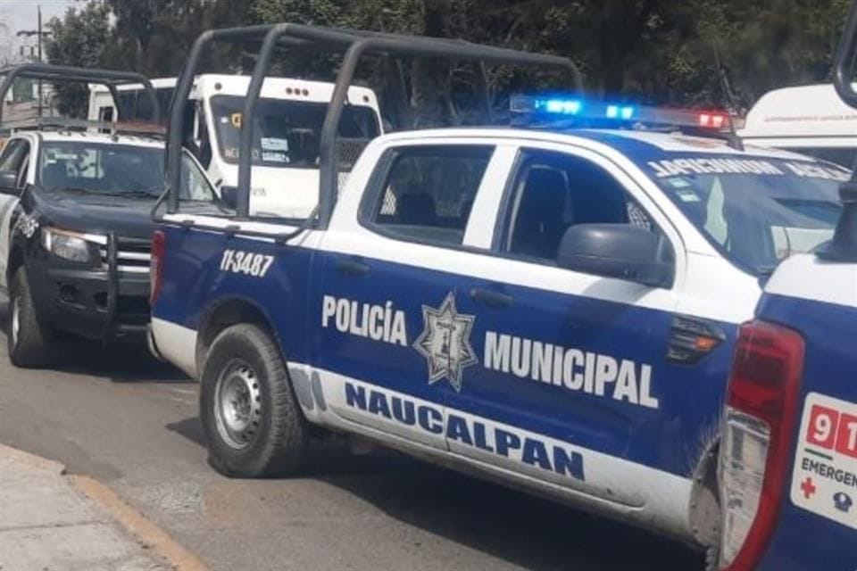 Policías municipales de Naucalpan.