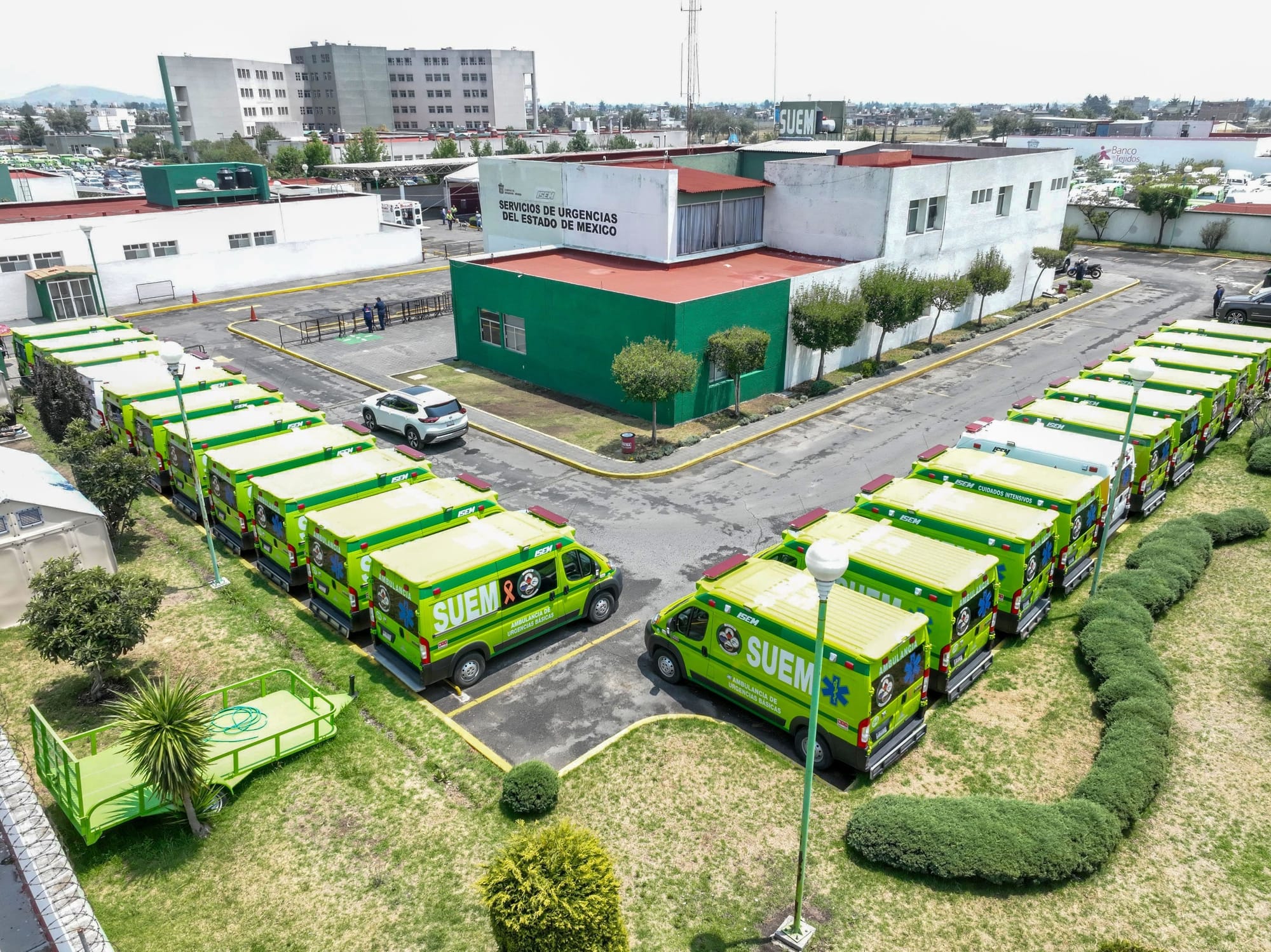 Ambulancias de alta tecnología.