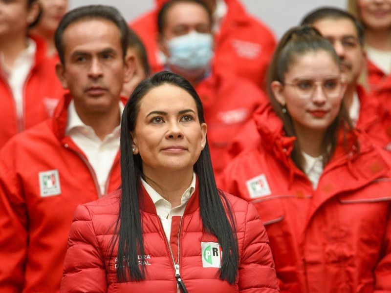 Alejandra del Moral anuncia su candidatura como primera gobernadora del Estado de México