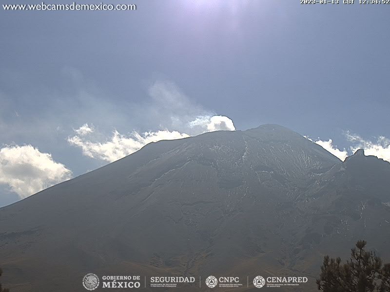 Comunidades vulnerables por posible erupción del Popocatépetl