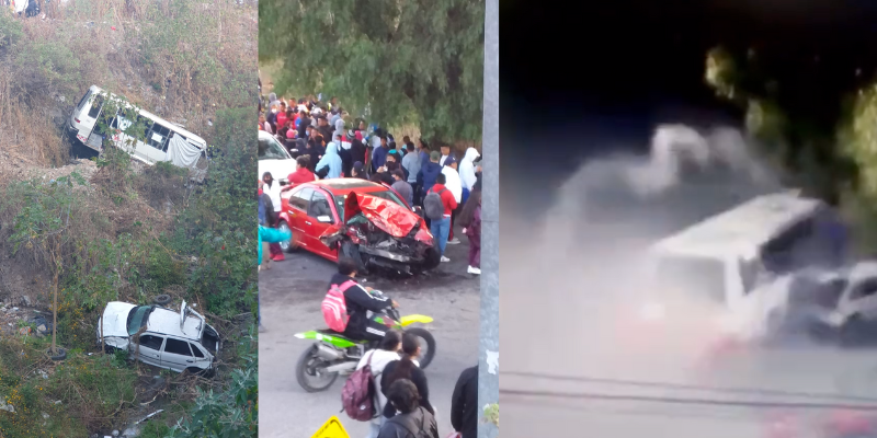 (Video) Fatal accidente en Naucalpan deja varias personas sin vida