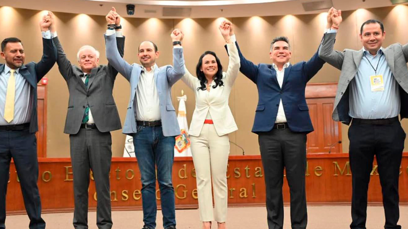 alejandra del moral se registra como candidata edomex