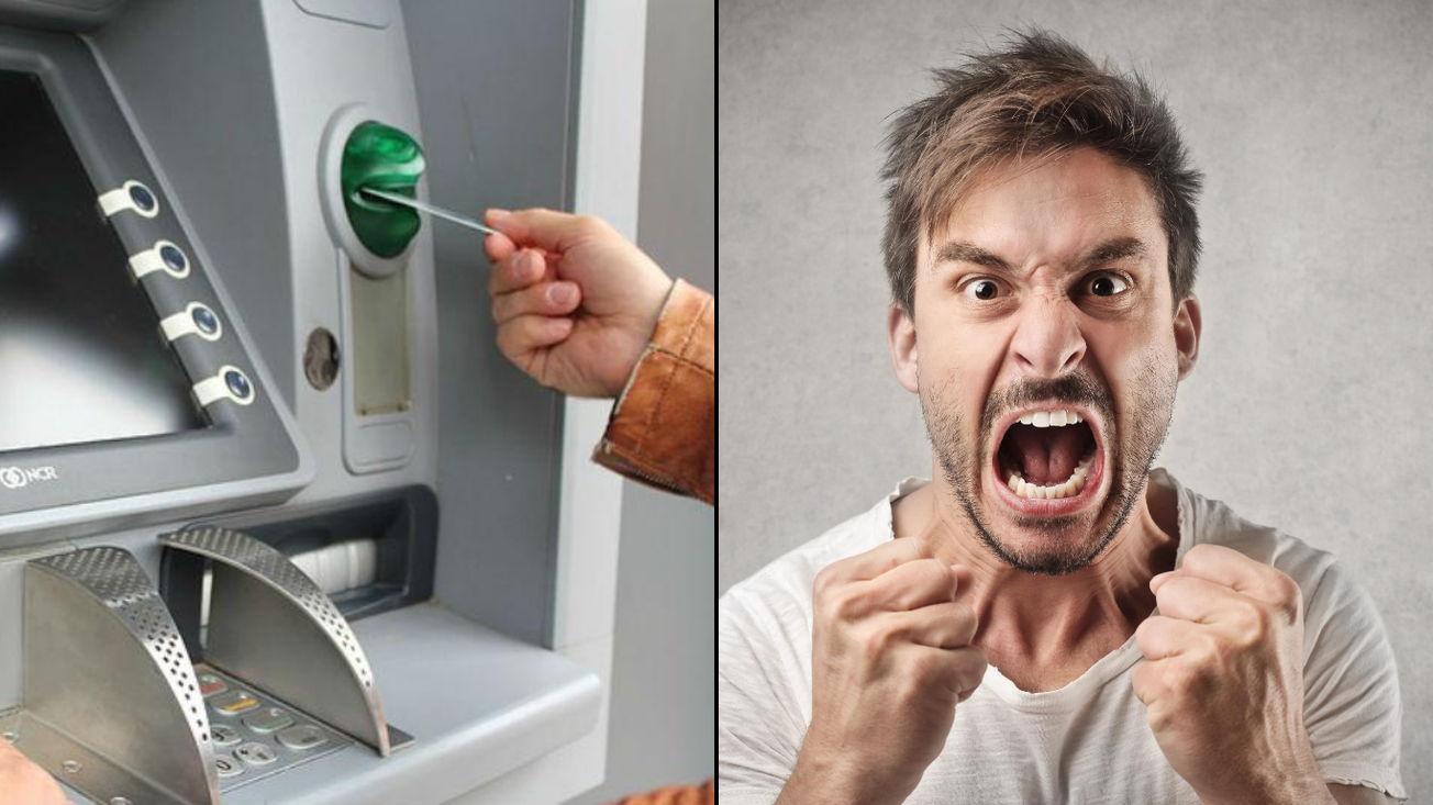 cajero no me dio mi dinero