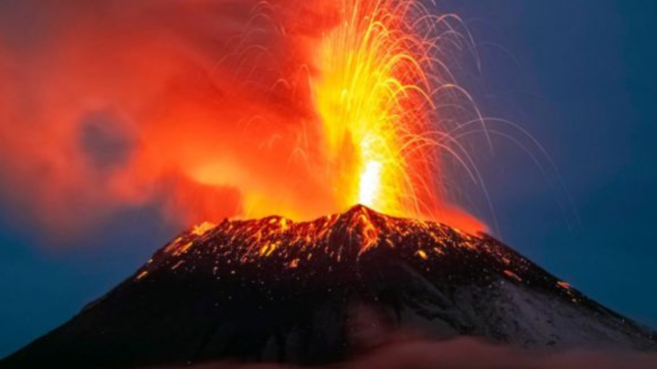 volcan popocatepetl edomex erupcion