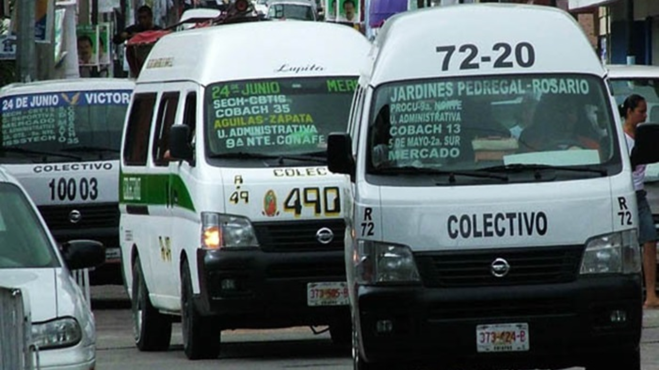 Transportistas en Edomex piden aumento a la tarifa