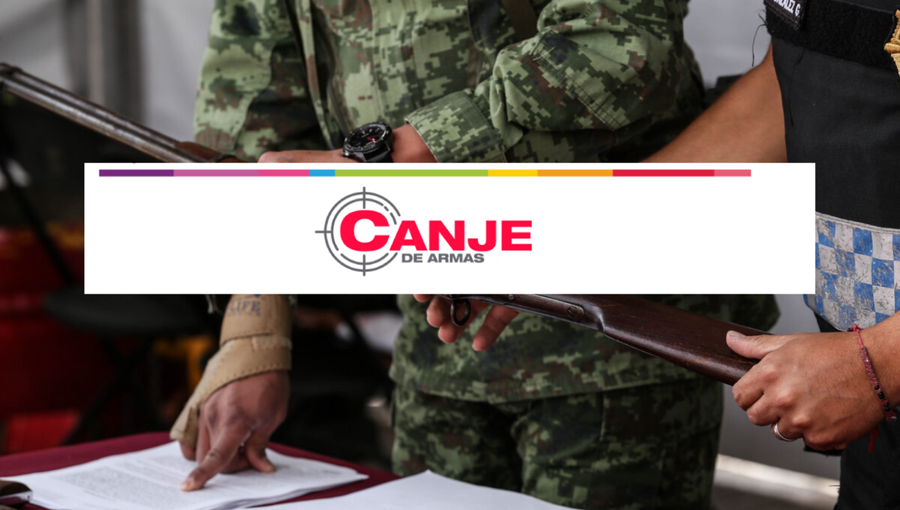 canje armas edomex