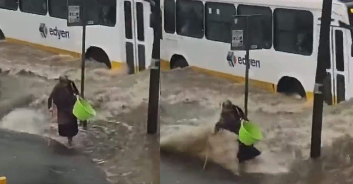 tercera edad edomex arrastro lluvias
