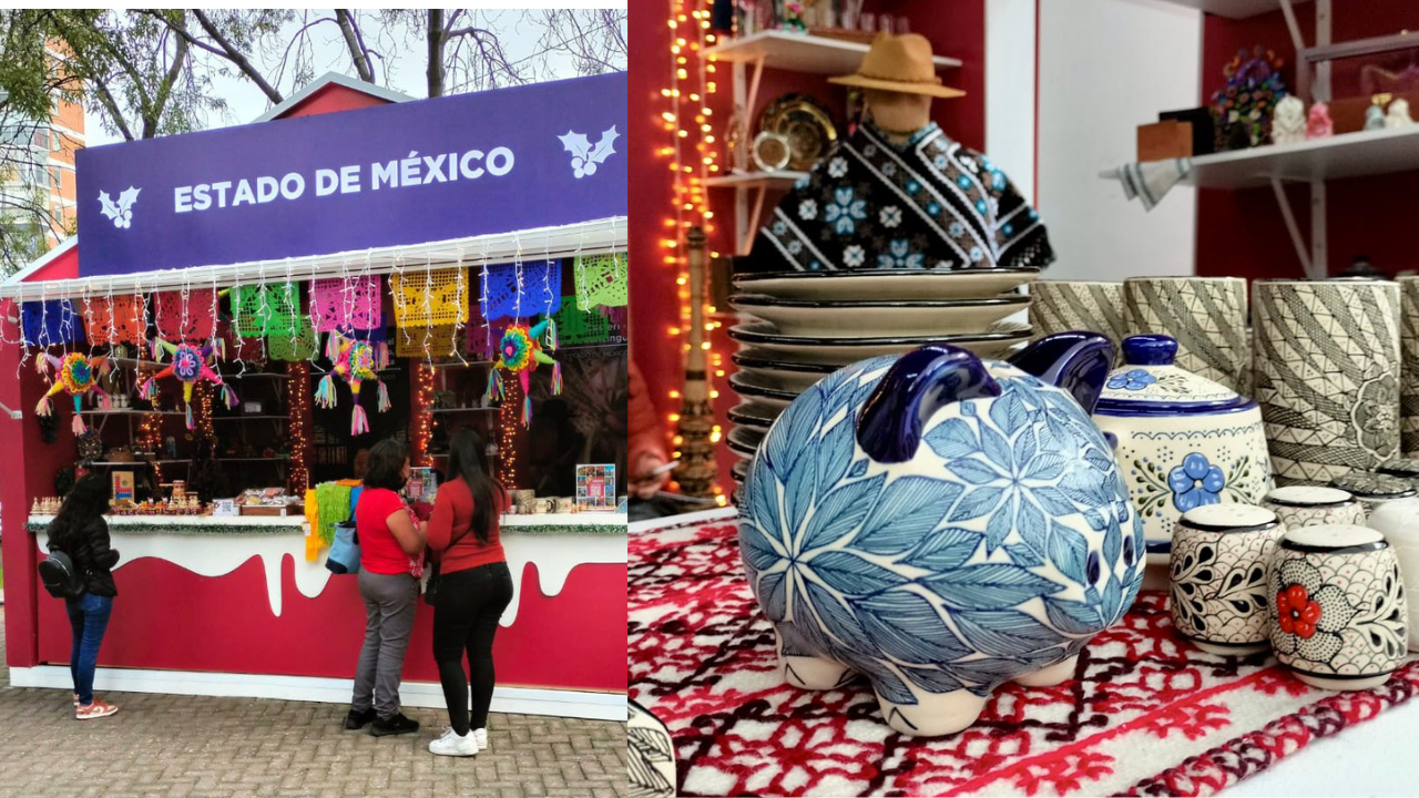 Edoméx llega a la Feria Navideña de la CDMX