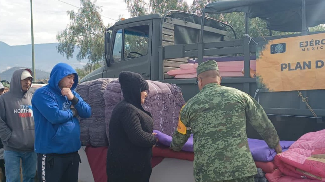 ejercito cobijas chimalhuacan