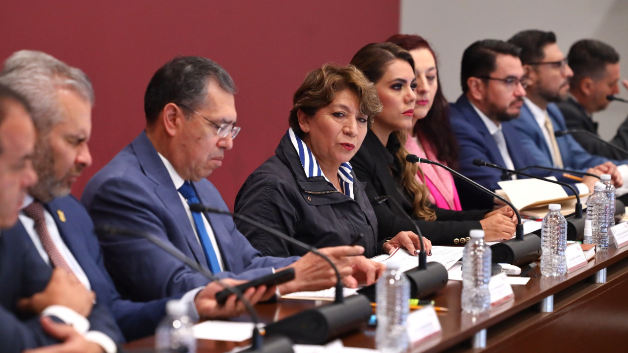 delfina gomez preside mesa interestatal de construcción de paz