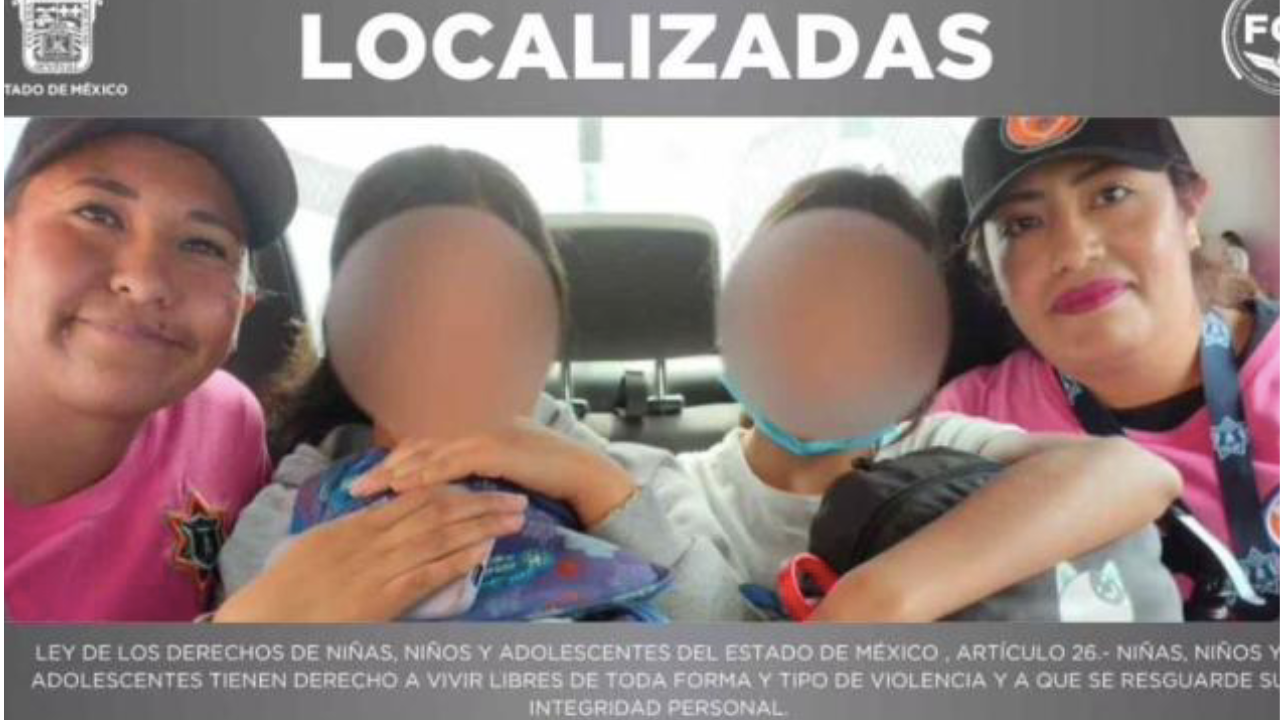 hallan a menores desaparecidas en ixtapaluca