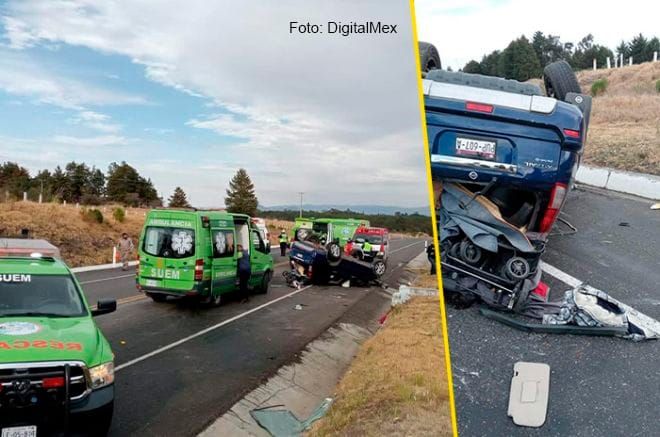 accidente toluca valle de bravo 