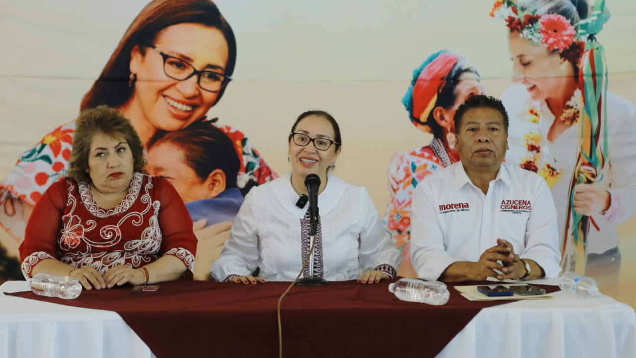 Azucena Cisneros lidera encuestas sobre alcaldía de Ecatepec