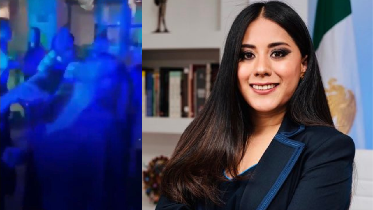 (Video) Candidata panista es captada con arma y en estado de ebriedad