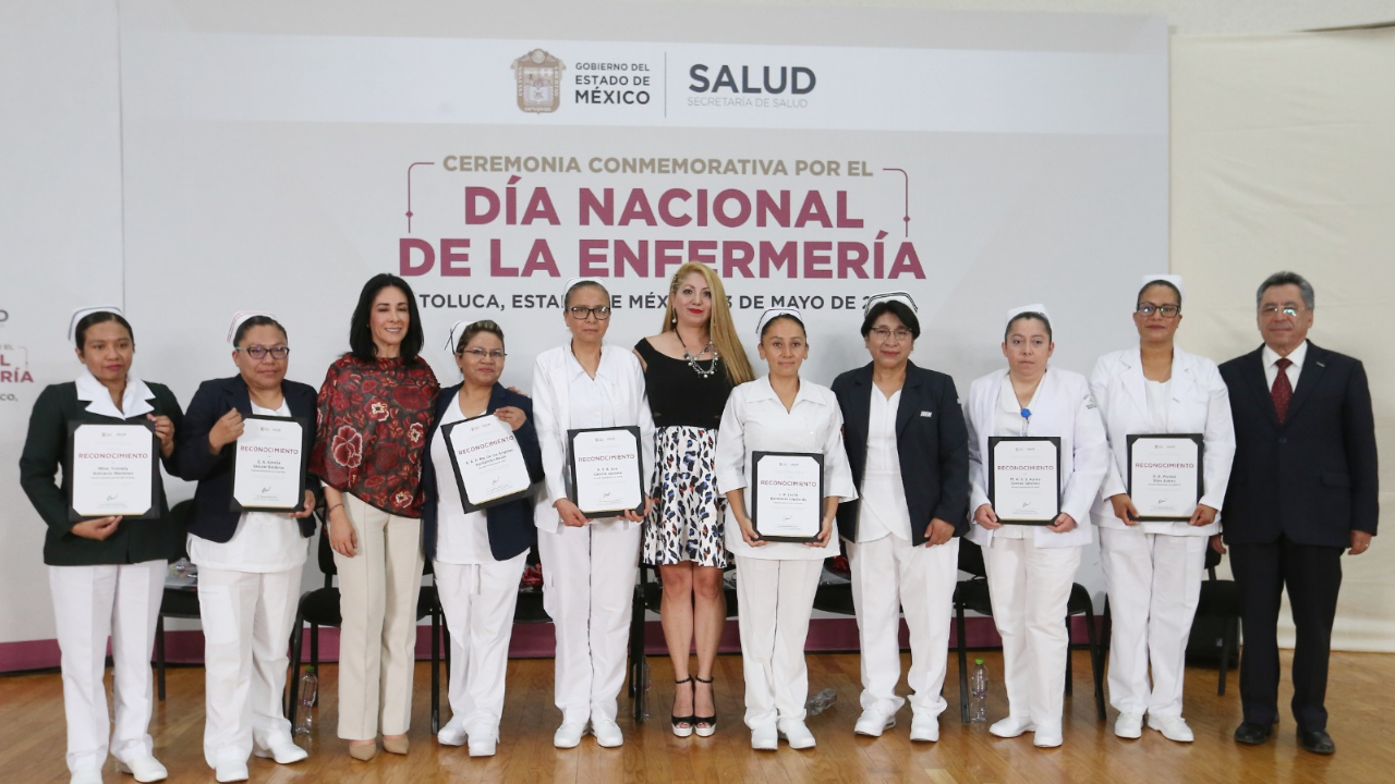 Gobierno del Edomex conmemora el Día de la Enfermería