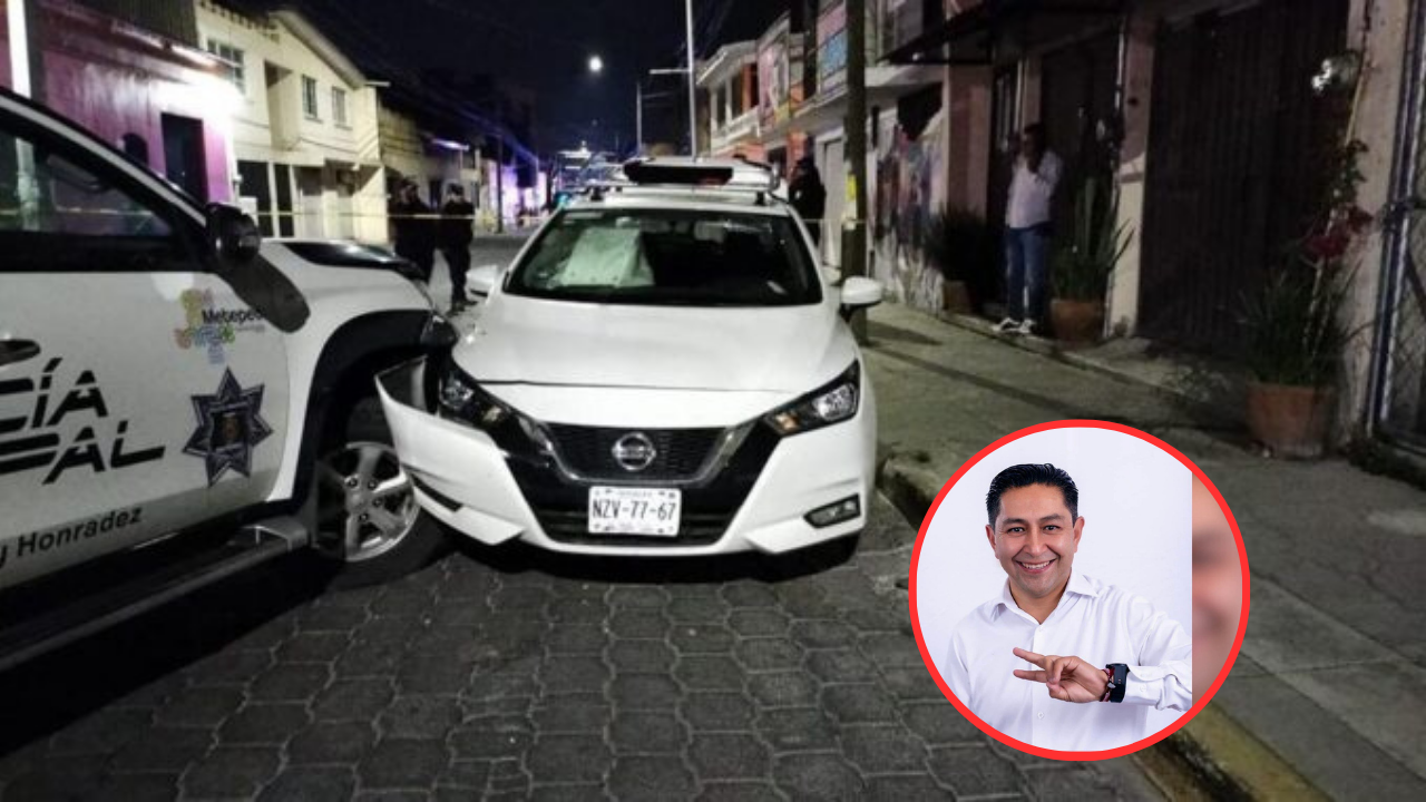 Hijo de candidato a alcalde de Metepec sufre atentado