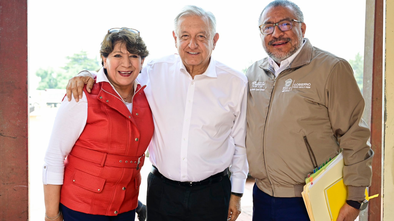 Delfina Gómez y AMLO supervisan avances del IMSS-Bienestar