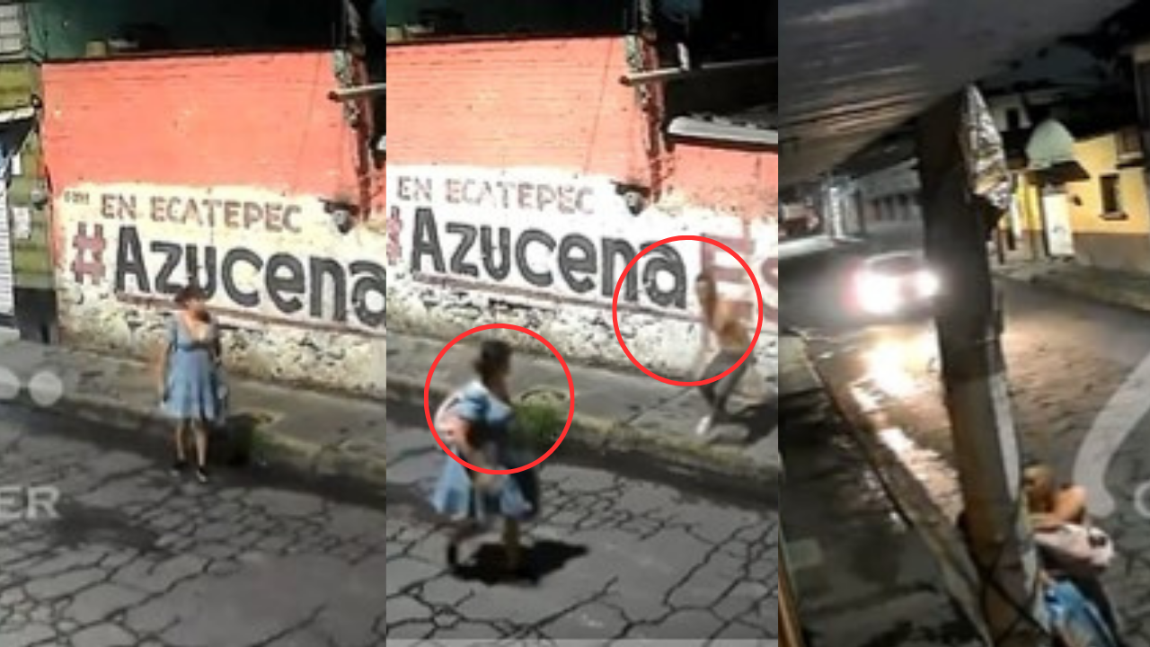 Video: Por asalto la agreden en Ecatepec