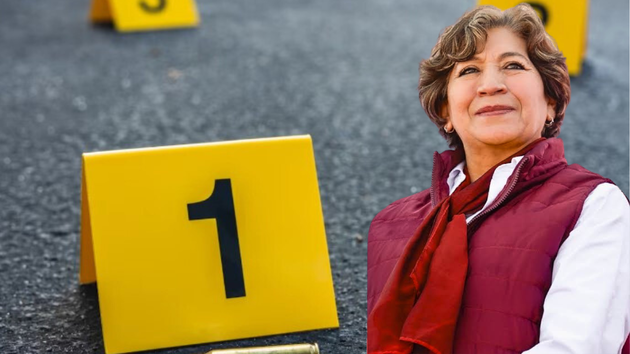 Delitos de alto impacto disminuyen en Edomex: Delfina Gómez