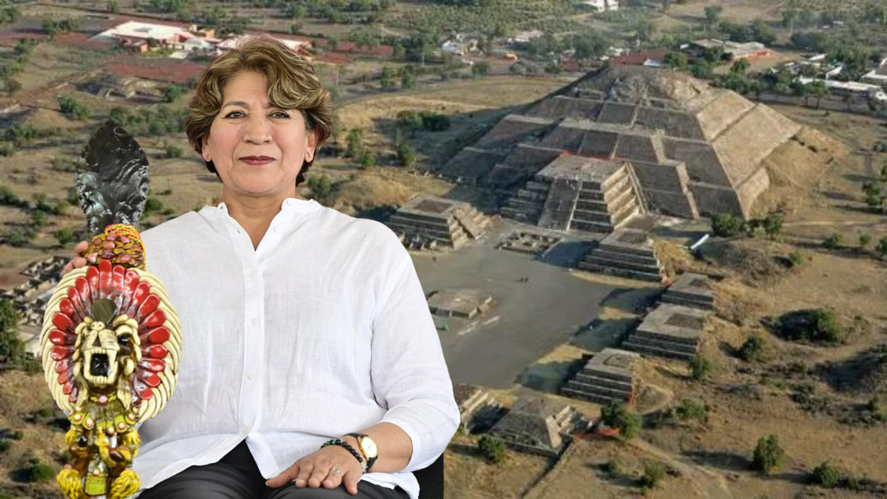 Delfina Gómez inicia construcción de unidades deportivas en Teotihuacán y San Martín de las Pirámides