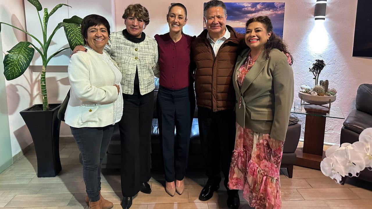 Delfina Gómez se reúne con Sheinbaum por proyecto regional en el Valle de México