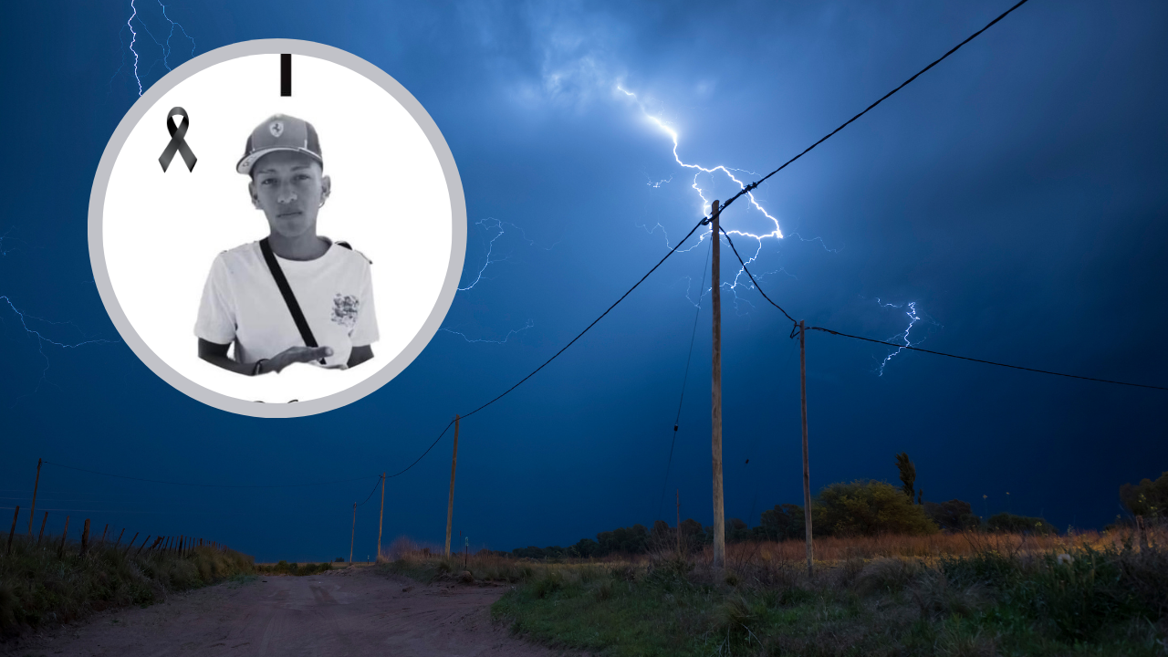 Fallece joven tras caerle un rayo cuando viajaba en moto