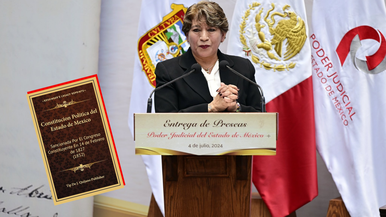 Delfina Gómez reformaría la Constitución del Estado de México