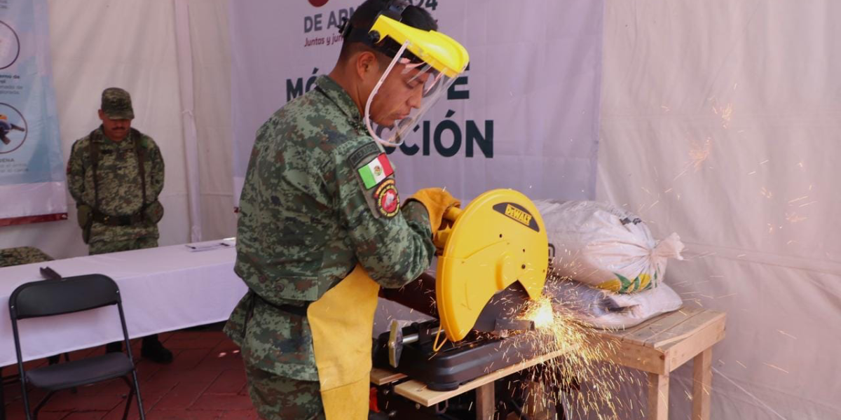 El Canje de Armas busca prevenir el delito.