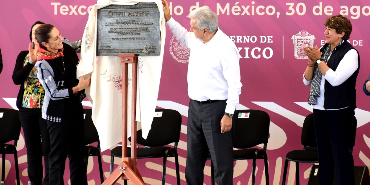 Inauguraron el Parque Ecológico "Lago de Texcoco".
