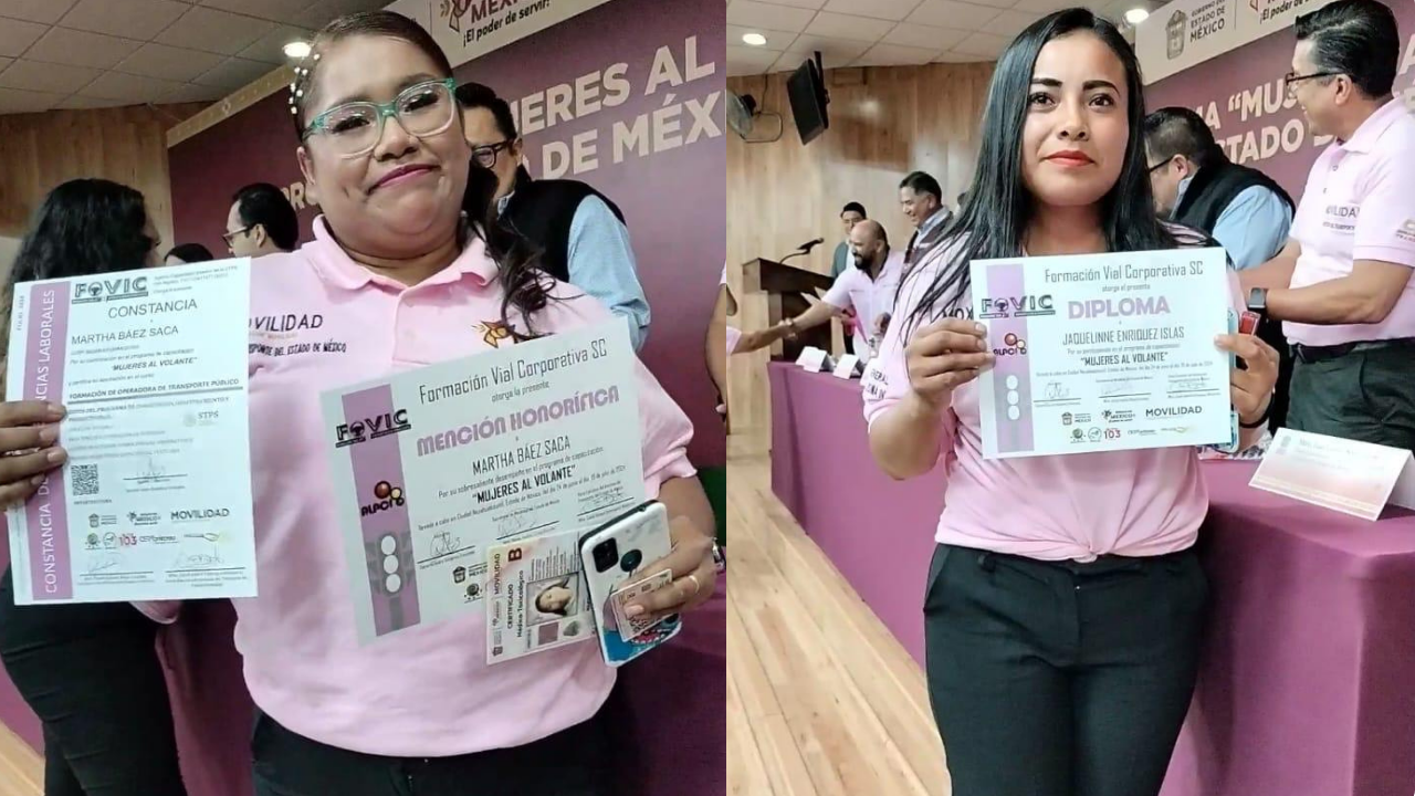 Mujeres al Volante: Edomex tendrá operadoras de transporte público
