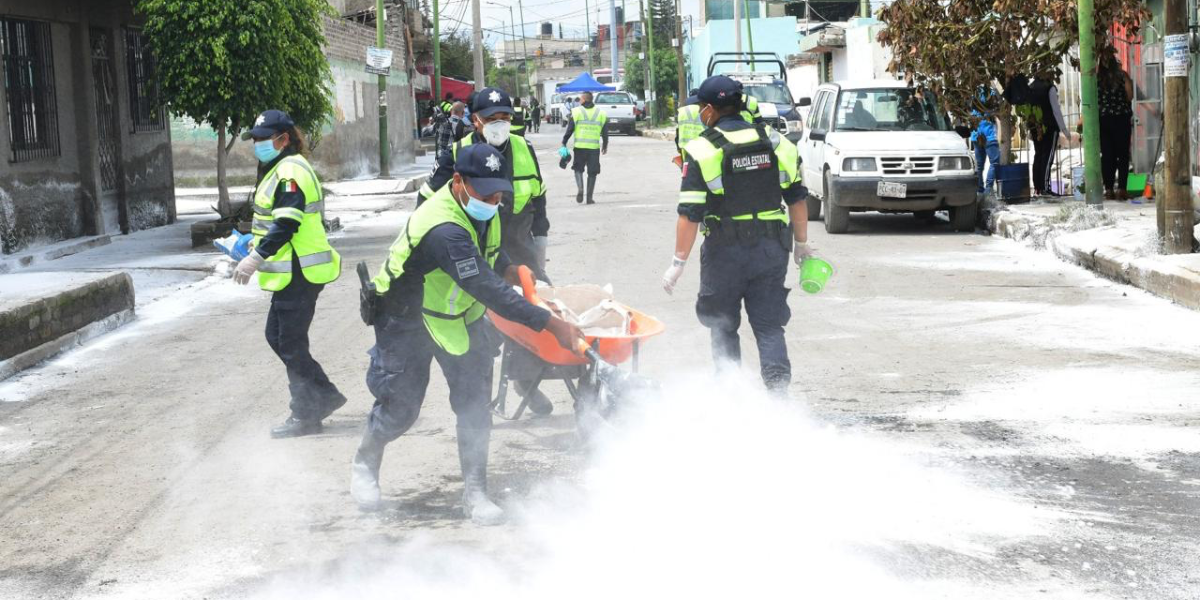 Las calles lucen libres de aguas negras. 