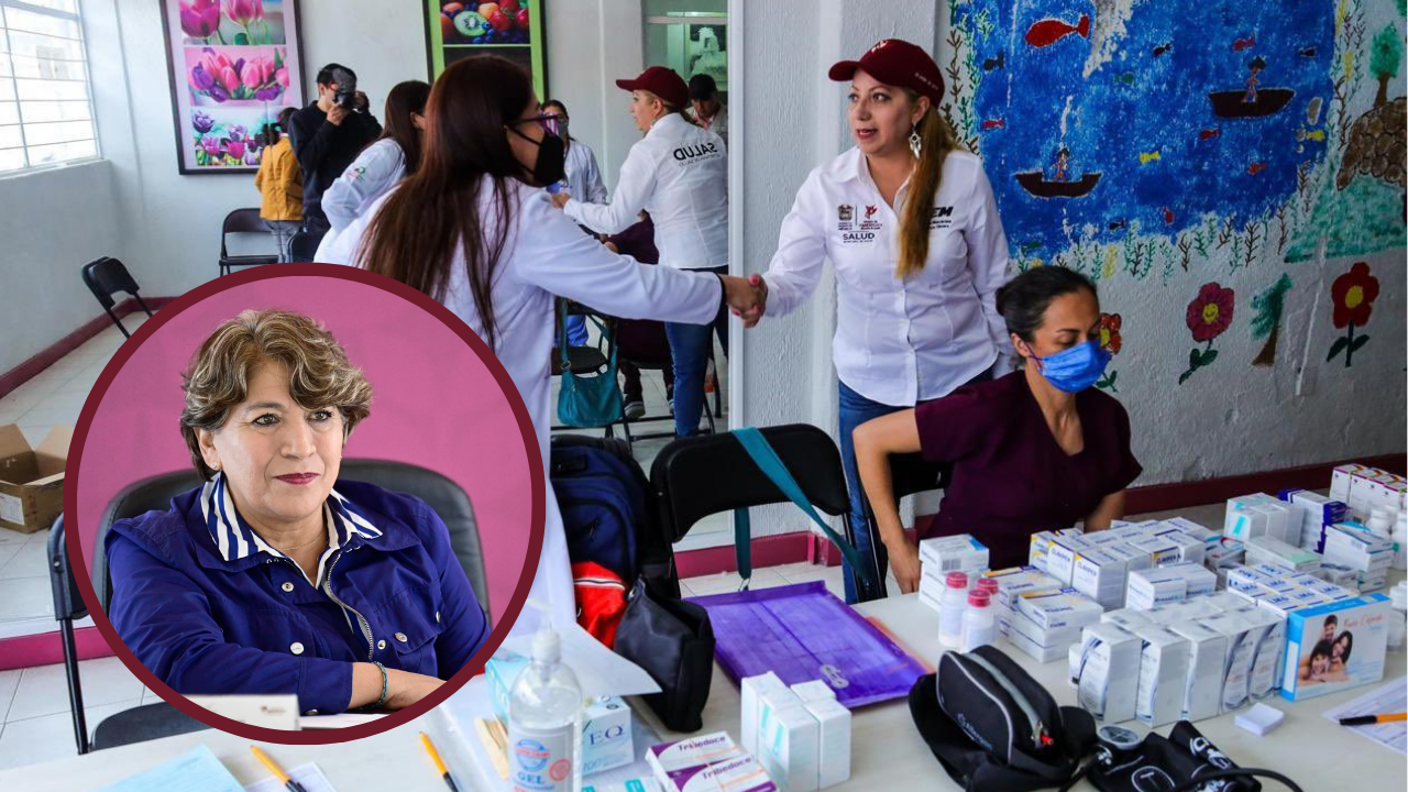Delfina Gómez envía atención médica a afectados por lluvias en Ocoyoacac