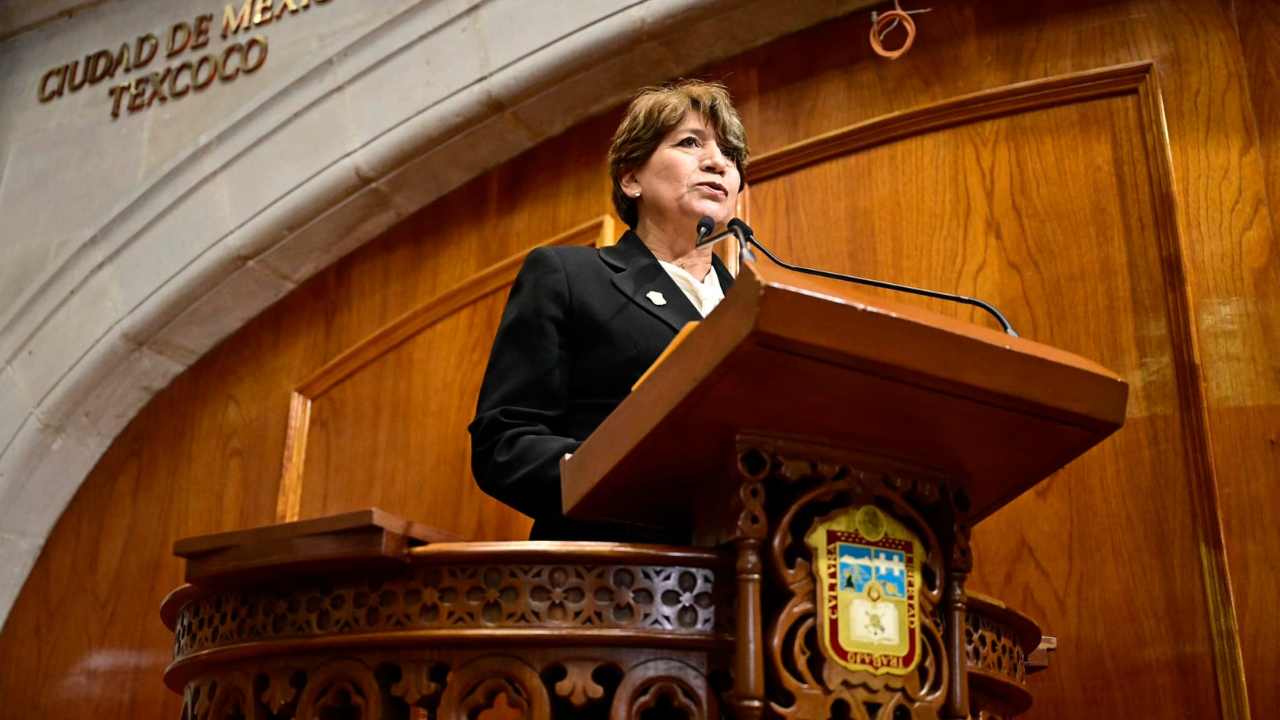 Delfina Gómez pide reformas para combatir la corrupción y ayudar al medio ambiente