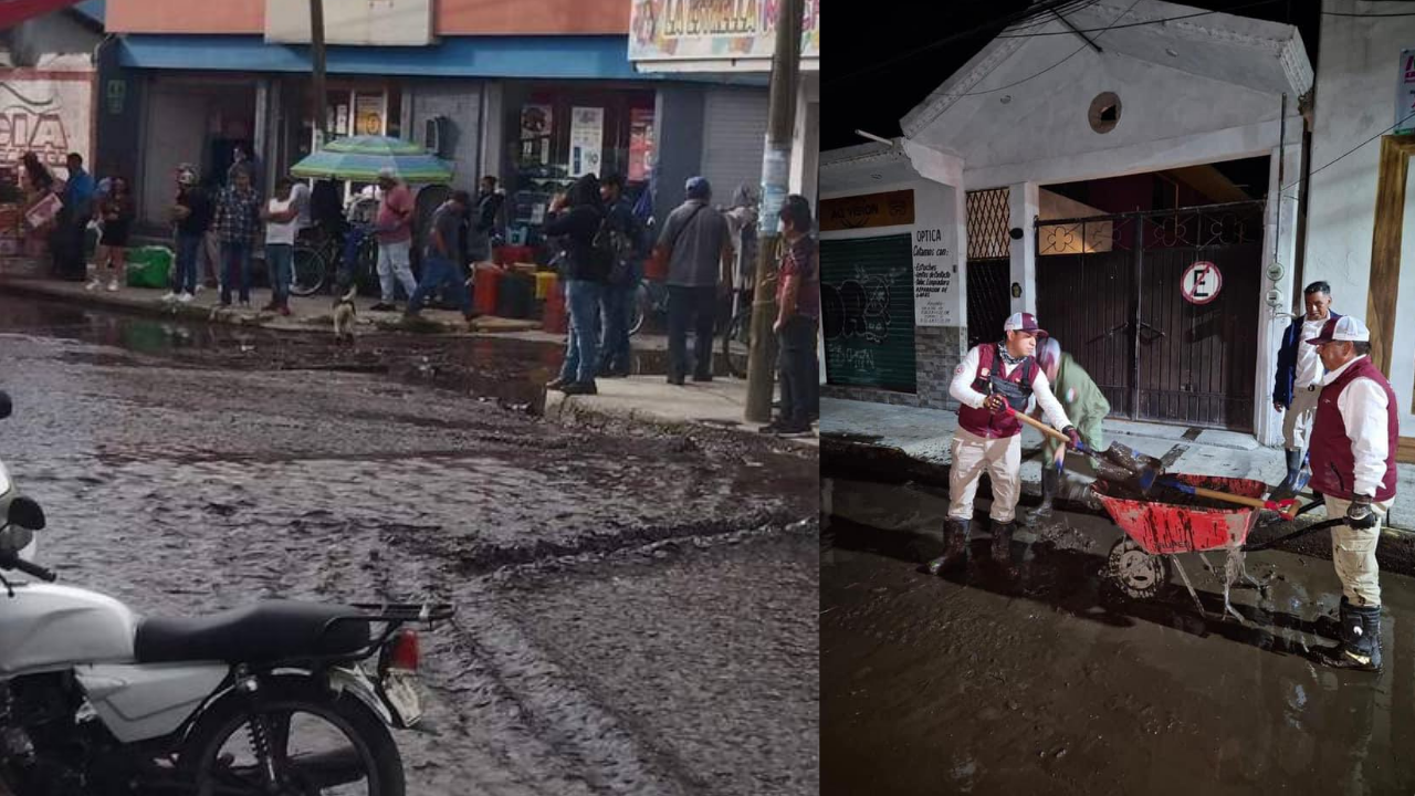 Video | Atienden desbordamiento del río Alcalica en Amecameca